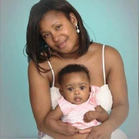 Chloe Johnson and her mother, Keir Shante Johnson